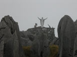 Mt Matebian_Statue at the TOP!