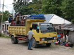 Travelling by Truck to Baucau