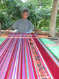 Traditonal Weaving of Tais Cloth